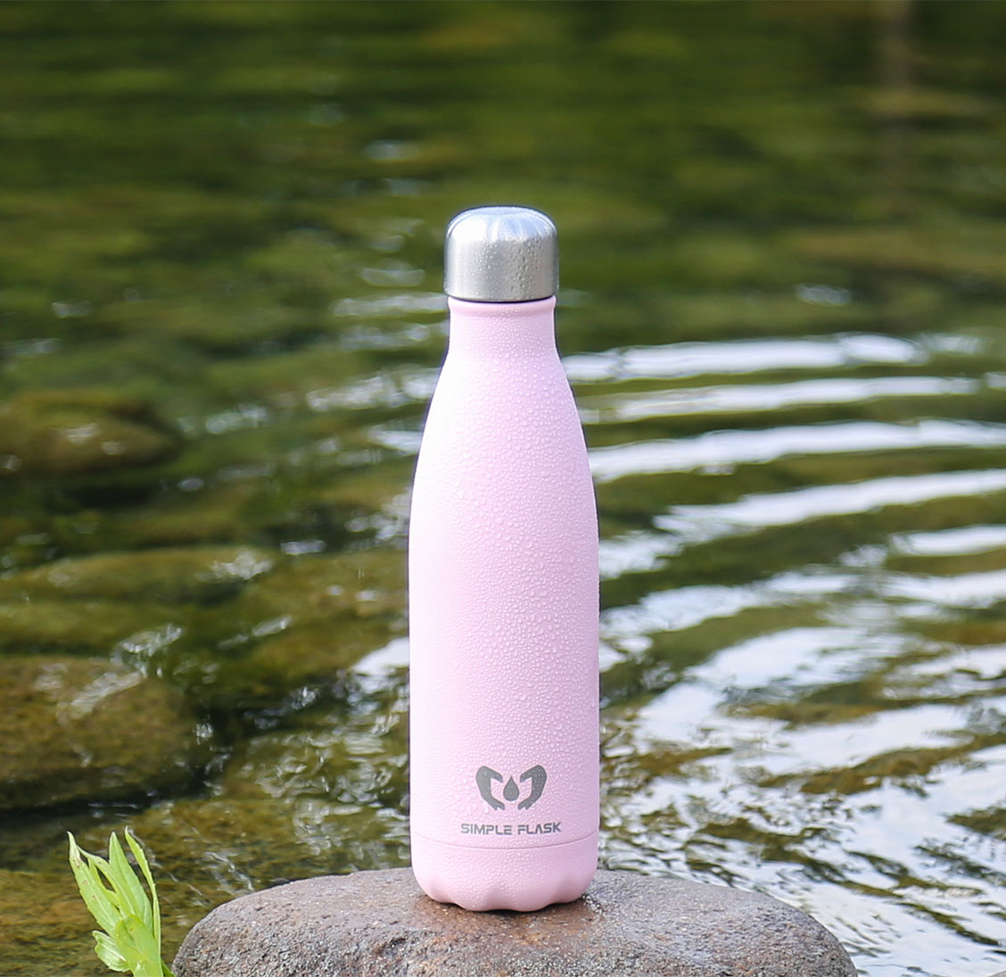 Simple Flask stainless steel water bottle